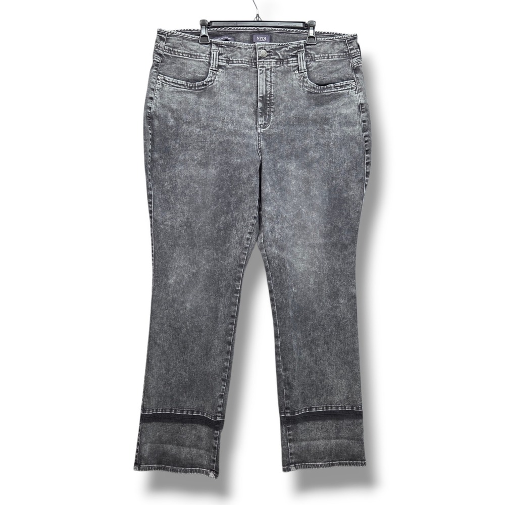 NYDJ Marilyn Jeans Womens 20W High Rise Nobelle Waist Match Lift Tuck